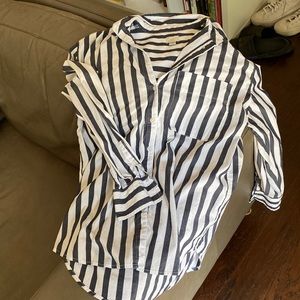A New Day Striped Blouse